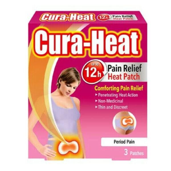 Cura-Heat Period Pain x 3 -   Cura Heat EasyMeds Pharmacy