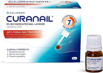 Curanail 5% Medicated Nail Lacquer - 3ml