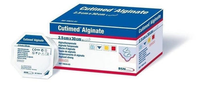 Cutimed Alginate Dressing 2.5cm x 30cm x 5 -   BSN Medical EasyMeds Pharmacy