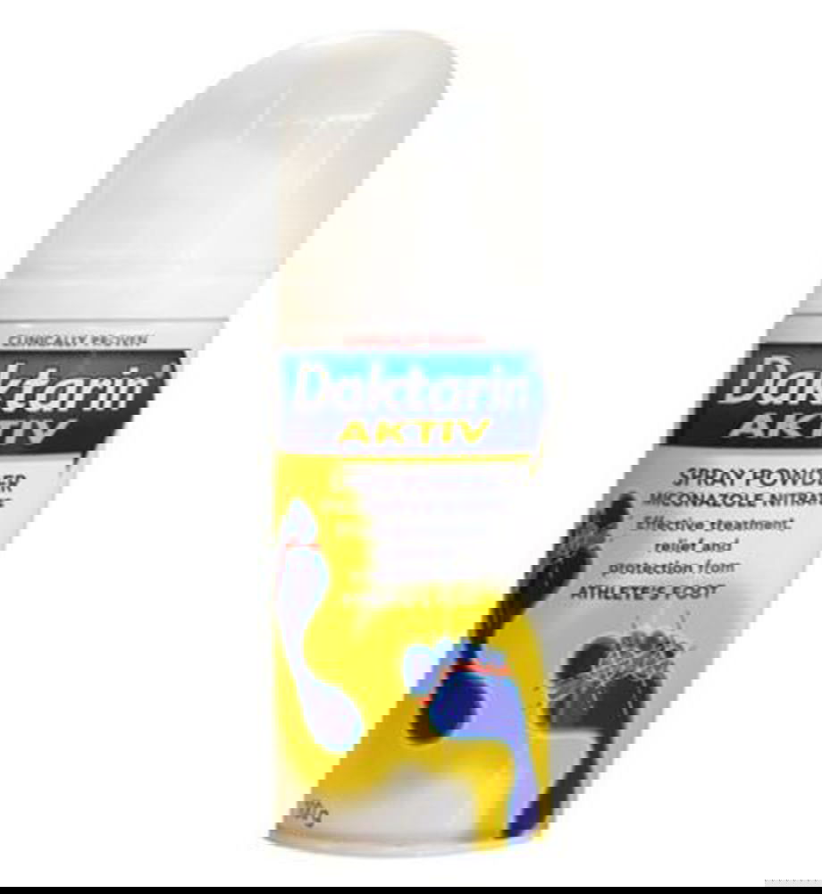 Daktarin Aktiv Spray Powder 100g | Athletes Foot Treatment -   Daktarin EasyMeds Pharmacy