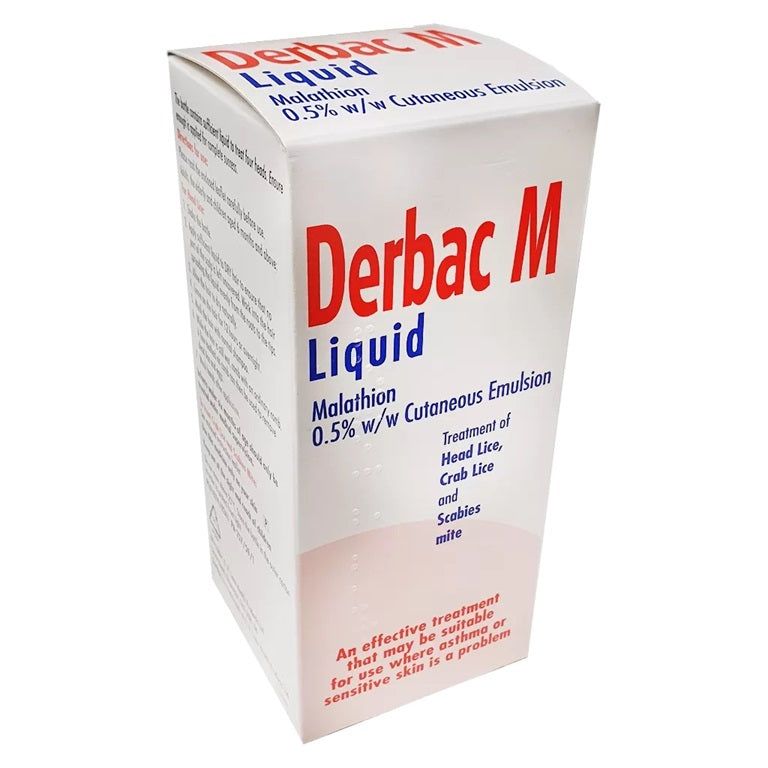 Derbac M Liquid Cutaneous Emulsion 150ml - Discreet Packing -   Derbac M EasyMeds Pharmacy