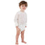 DermaSilk Bodysuit With Folding Gloves - All Sizes 0-4yrs