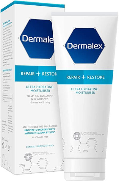 Dermalex Repair and Restore 200g Moisturising Emollient Cream -   Dermalex EasyMeds Pharmacy