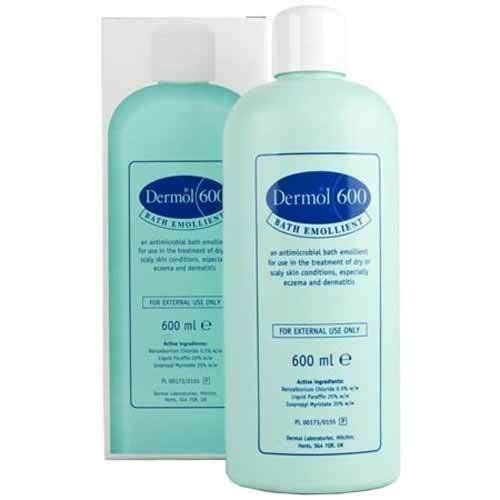 Dermol 600 Bath Emollient 600ml -   Dermal EasyMeds Pharmacy