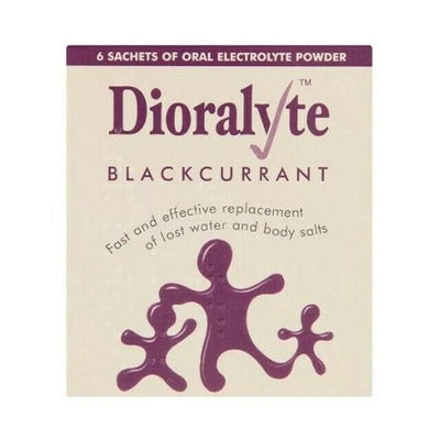 Dioralyte Rehydration Salts Sachets Blackcurrant Flavour 4g x 6 -   Sanofi EasyMeds Pharmacy