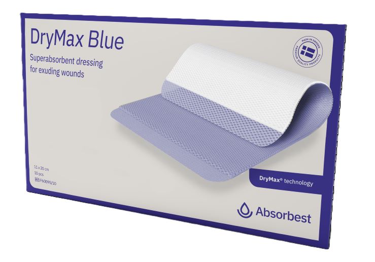 DryMax Blue Dressing 20cm x 30cm x 10