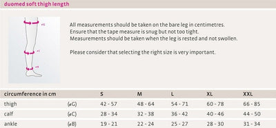 Duomed Soft Class 1 Closed Toe Below Knee Compression Stockings XL Sand -   Duomed EasyMeds Pharmacy