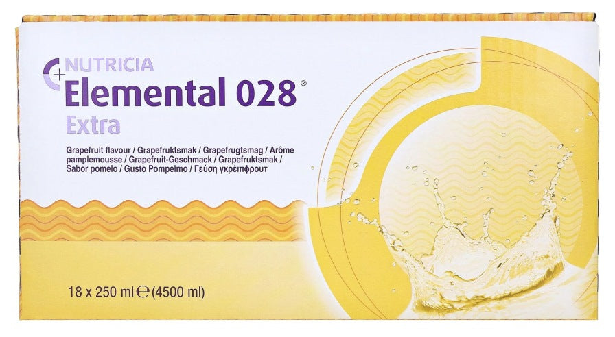 Elemental 028 Extra Grapefruit (18 x 250ml) -   Nutricia EasyMeds Pharmacy