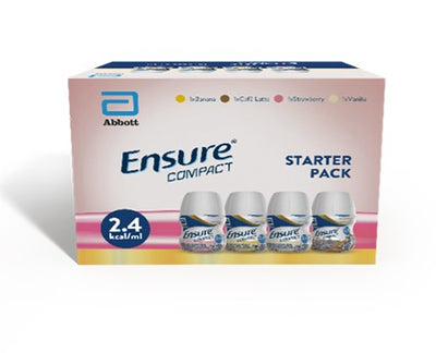 Ensure Compact Starter Pack Nutritional Drink 4x125ml x 6 Packs