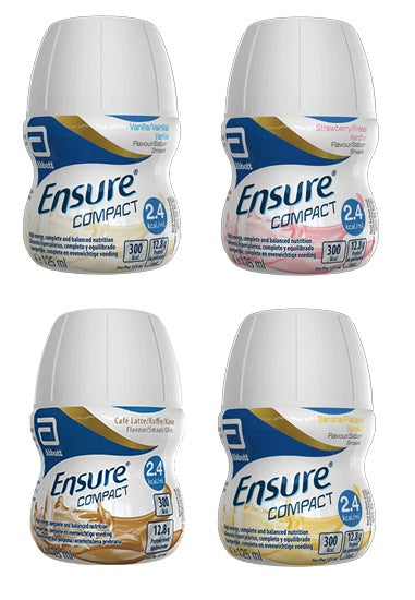 Ensure Compact Mixed Flavours 4x125ml x 4 Packs