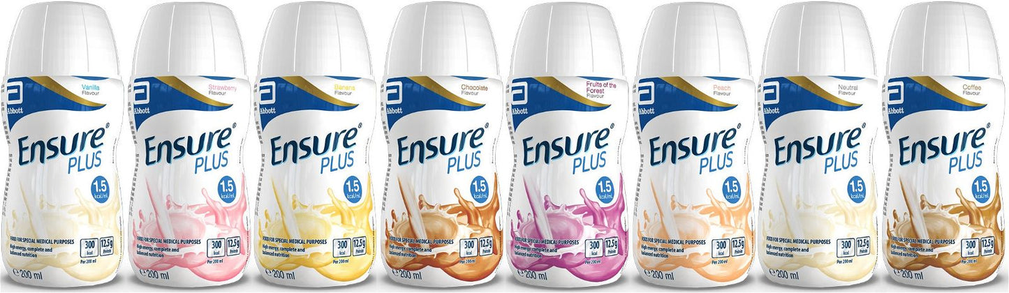 Ensure Plus Assorted Flavours (12 bottles x 200ml) -   Abbott EasyMeds Pharmacy