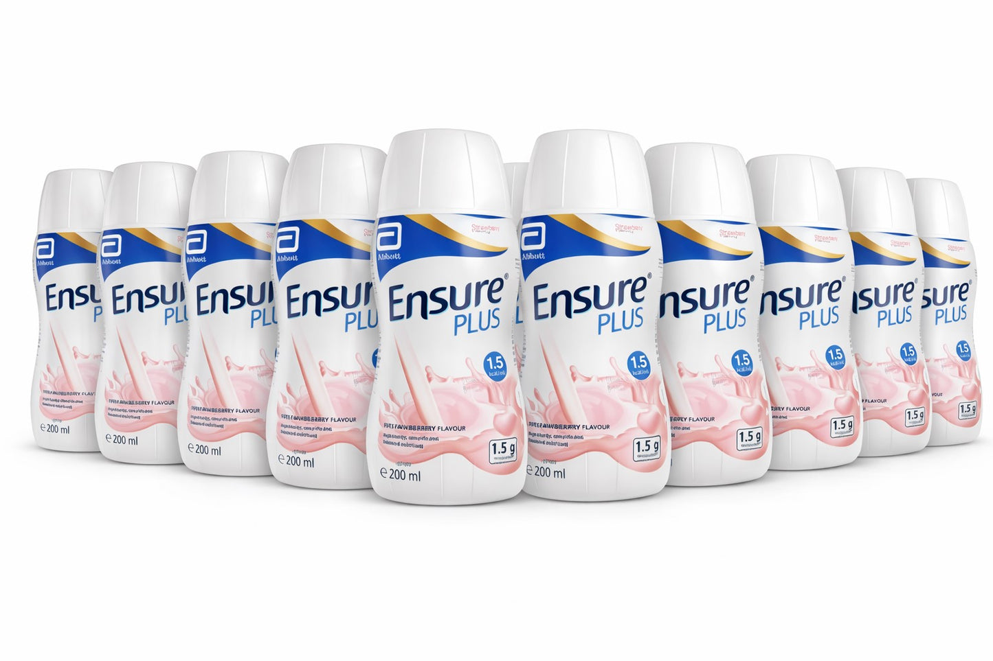 Ensure Plus Milkshake Strawberry 200ml x 15 - Bulk Buy Discount