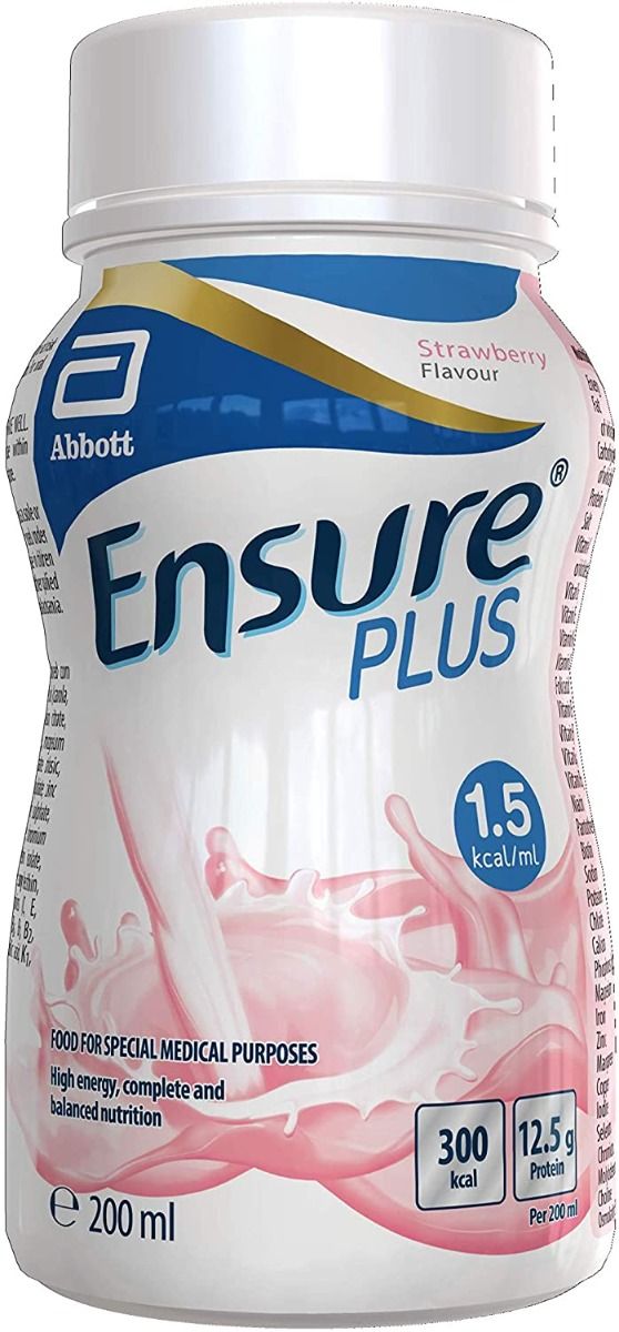 Ensure Plus Milkshake Strawberry 200ml x 15 - Bulk Buy Discount