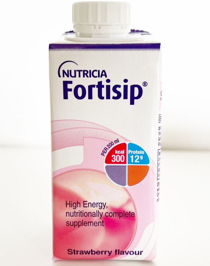 Fortisip Strawberry TETRA PACK 200ml Nutritional Supplement -   Nutricia EasyMeds Pharmacy