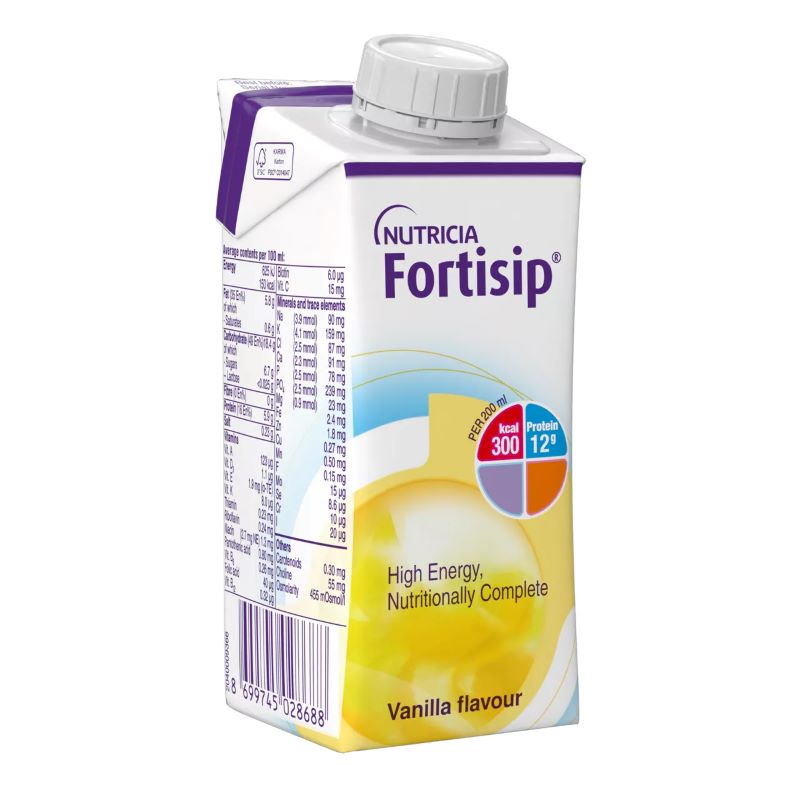 Fortisip Vanilla 200ml x24 x 2