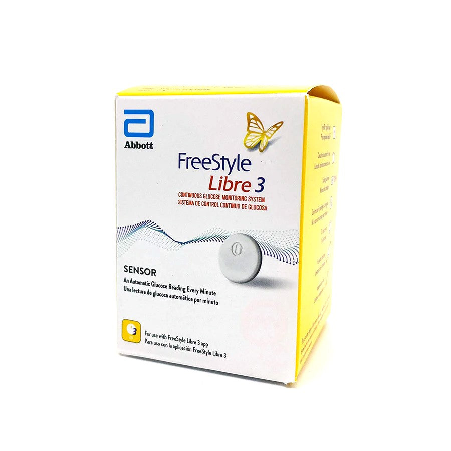 Freestyle Libre 3 Sensor for Continuous Glucose Monitoring CGM -   Freestyle EasyMeds Pharmacy