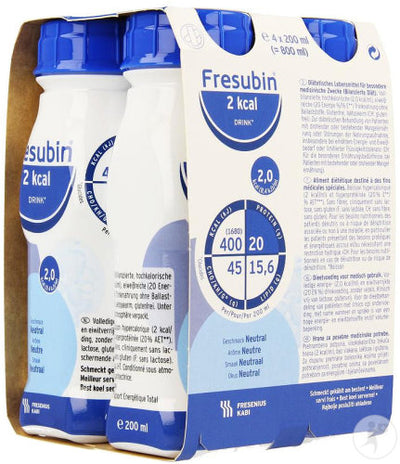 Fresubin 2KCal Drink Neutral 200ml x 4 x 6 Packs | Nutritional Supplement