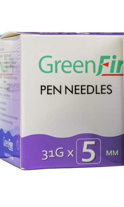 Greenfine (Carefine) Pen Needles 31G 5mm x 100