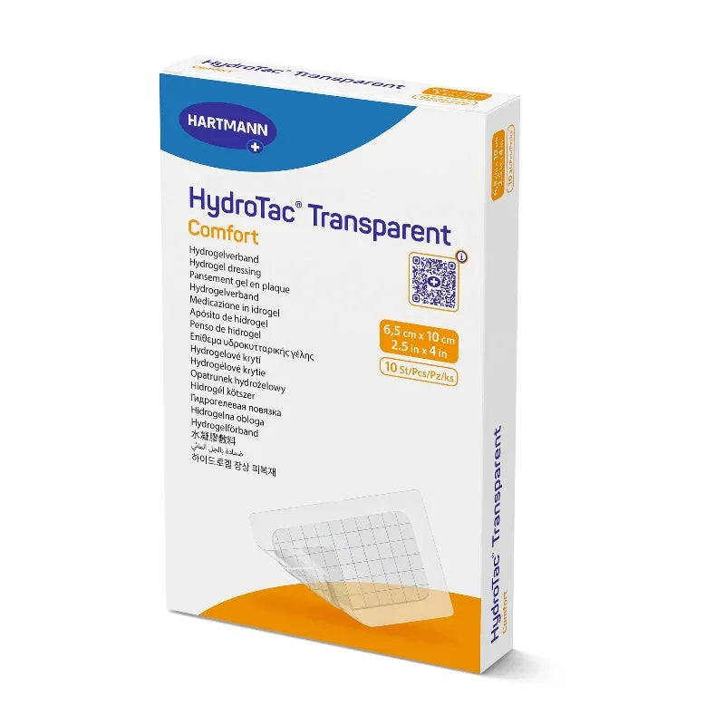 Comform Dressing Hydrotac Transparent Comfort Dressing 6.5cm x 10cm x 10 | EasyMeds ...