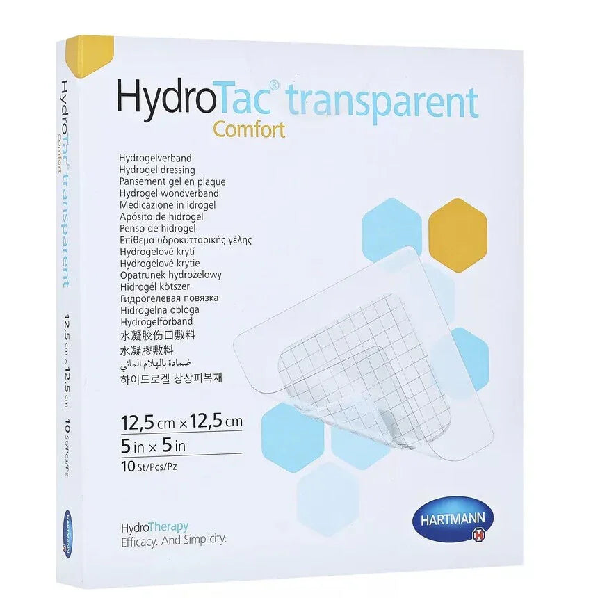 Comform Dressing Hydrotac Transparent Comfort Dressing 12.5cm x 12.5cm x 10 | EasyMeds ...