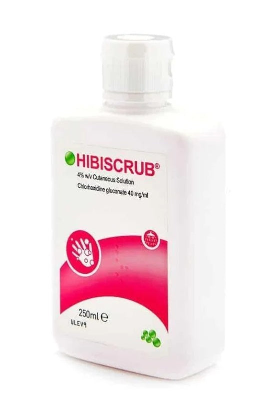 Hibiscrub Antiseptic Skin Cleansing Body Wash 250ml NOW HIBIWASH -   Hibiscrub EasyMeds Pharmacy