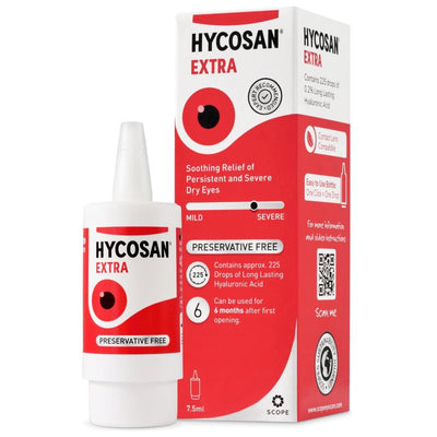 Hycosan Extra Eye Drops For Dry Eyes 7.5ml
