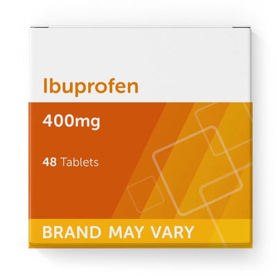 Ibuprofen 400mg Tablets x 48 -   EasyMeds Healthcare LTD EasyMeds Pharmacy