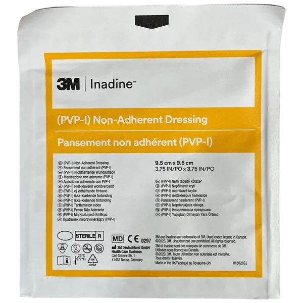 Inadine 9.5cm x 9.5cm Non Adherent Dressing