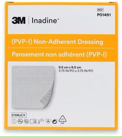 Inadine 9.5cm x 9.5cm Non-Adherent Dressings