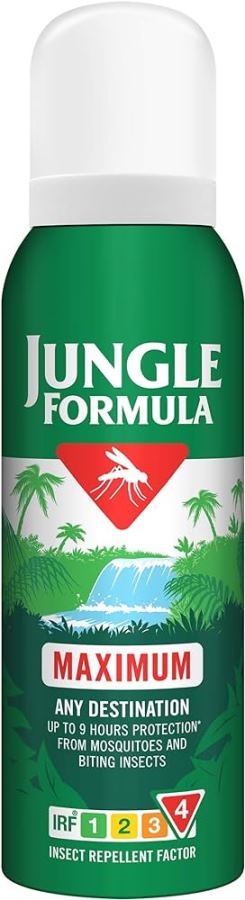 Jungle Formula Aerosol Maximum Spray 125ml -   Jungle Formula EasyMeds Pharmacy