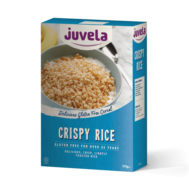 Juvela Gluten-Free Crispy Rice Cereal 375g