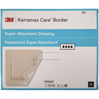 Kerramax Care Border Adhesive Dressing 26cm x 26cm Pack of 5