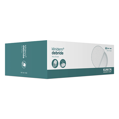 Kliniderm Debride Debridement Pads 14cm x 10cm x 5