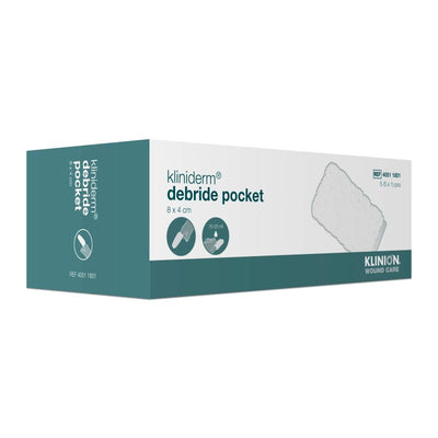 Kliniderm Debride Pocket 8cm x 4cm x 5