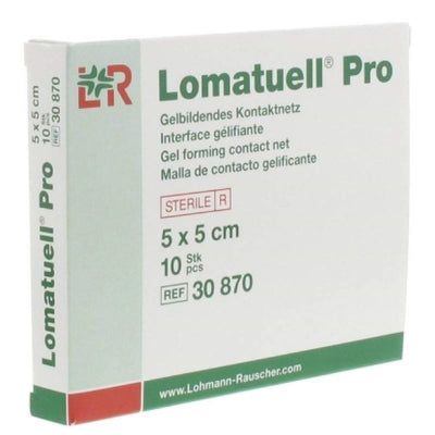 Lomatuell Pro Gelling Contact Net Wound Dressing 5cm x 5cm x 10