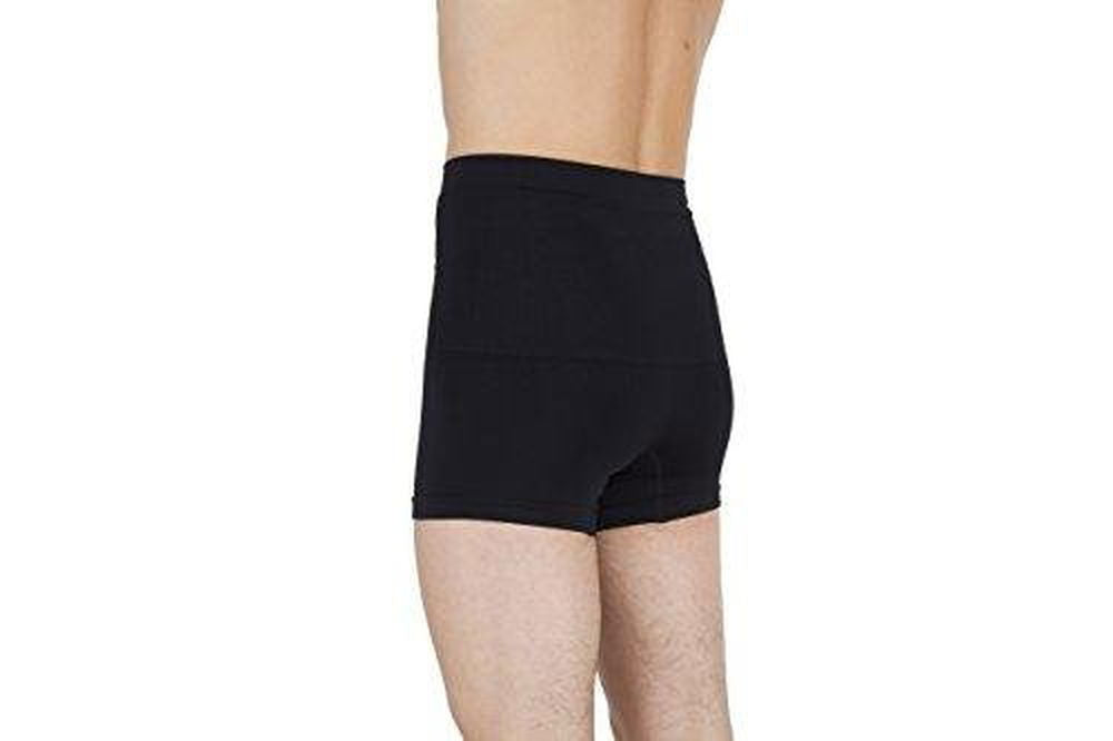Comfizz Ostomy/Hernia/Post Surgery Unisex Support Boxers High Waist Level 2 Support (S/M, Black) -   Comfizz EasyMeds Pharmacy