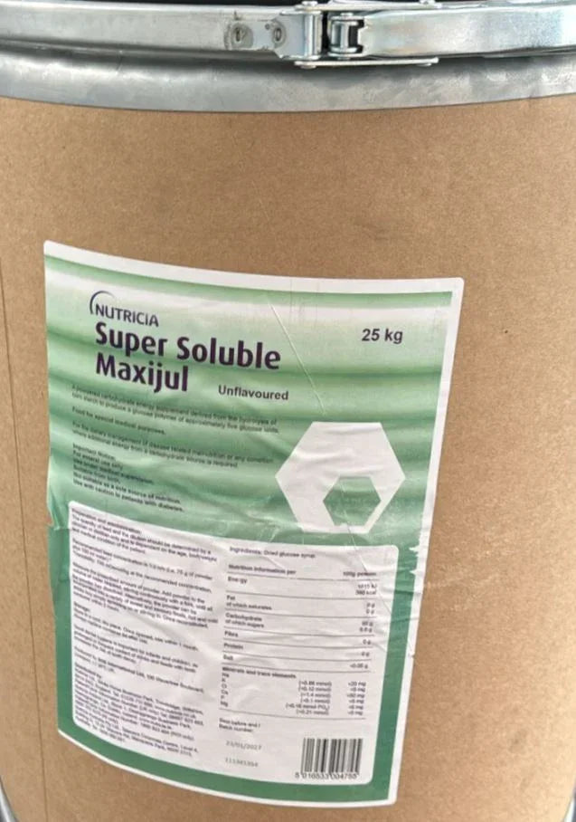 Maxijul Super Soluble 25kg Drum Carbohydrate Powder |EasyMeds Pharmacy
