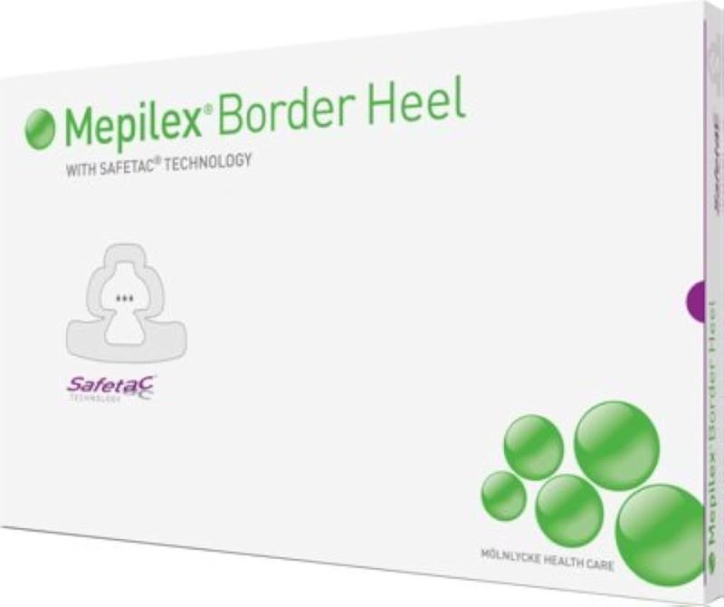Mepilex Border Heel Foam Dressing 18.5cm x 24cm x 5
