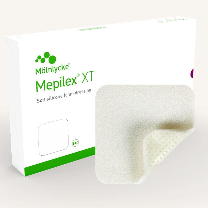 Mepilex XT Soft Conformable Foam Dressing 20cm x 21cm x 5
