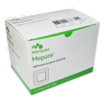 Mepore Sterile Absorbent Dressing(s) 6cm x 7cm - Wounds Cuts Grazes 670800