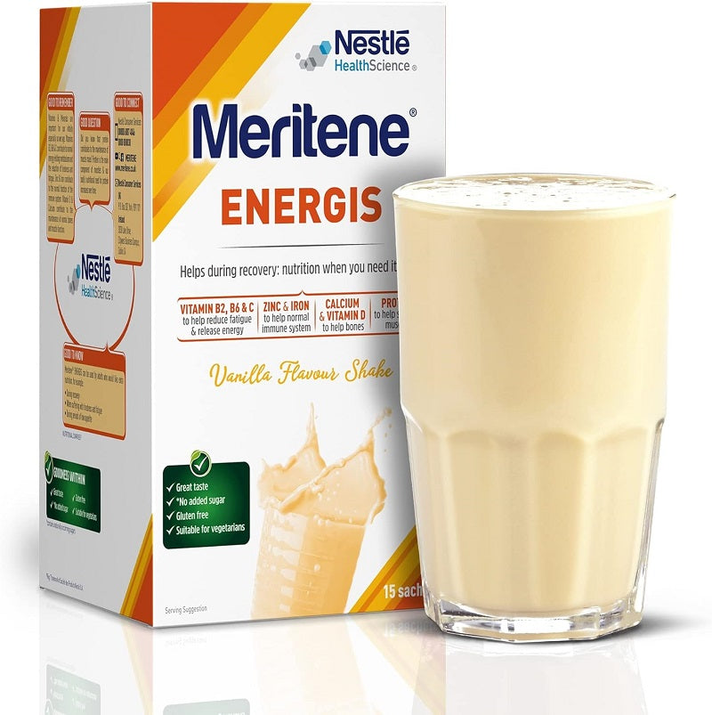 Meritene Energis Shake Vanilla 30g x 15