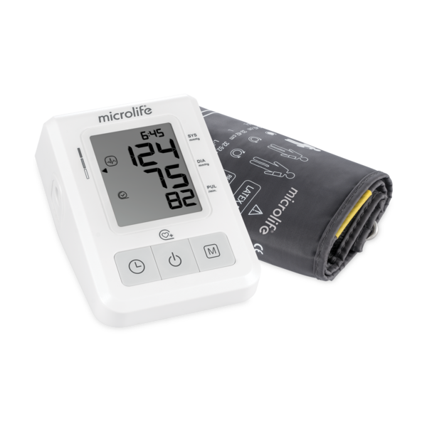 Microlife BPB2 Basic Portable Automatic Upper Arm Blood Pressure & Pulse Monitor