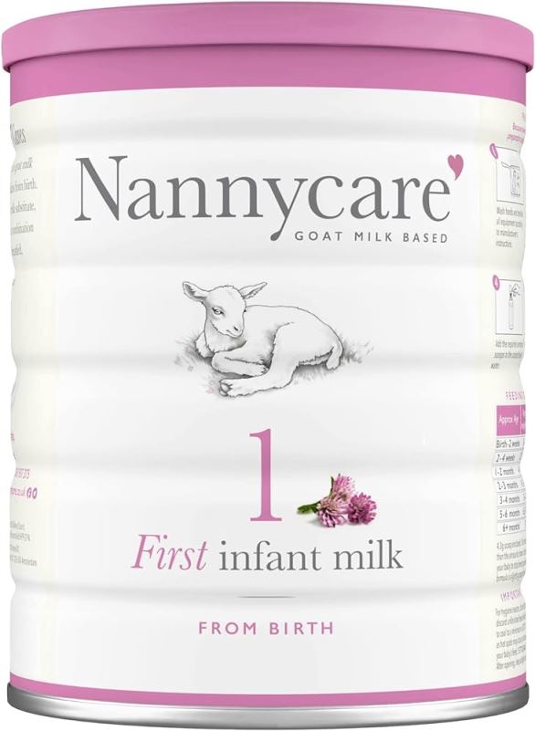Nannycare Stage 1 Goats Milk Baby Milk/Formula 900g -   Nannycare EasyMeds Pharmacy