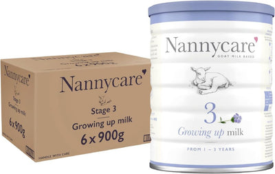 Nannycare Stage 3 Goats Milk Baby Milk/Formula 900g x 6