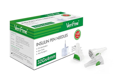 Neon Verifine Pen Needles 32G 4mm x 100
