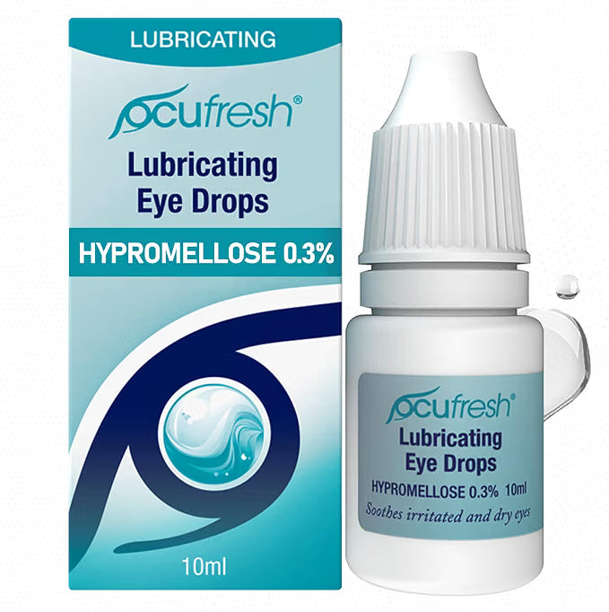 Hypromellose 0.3% Eye Drops Artificial Tears For Dry Eyes 10ml