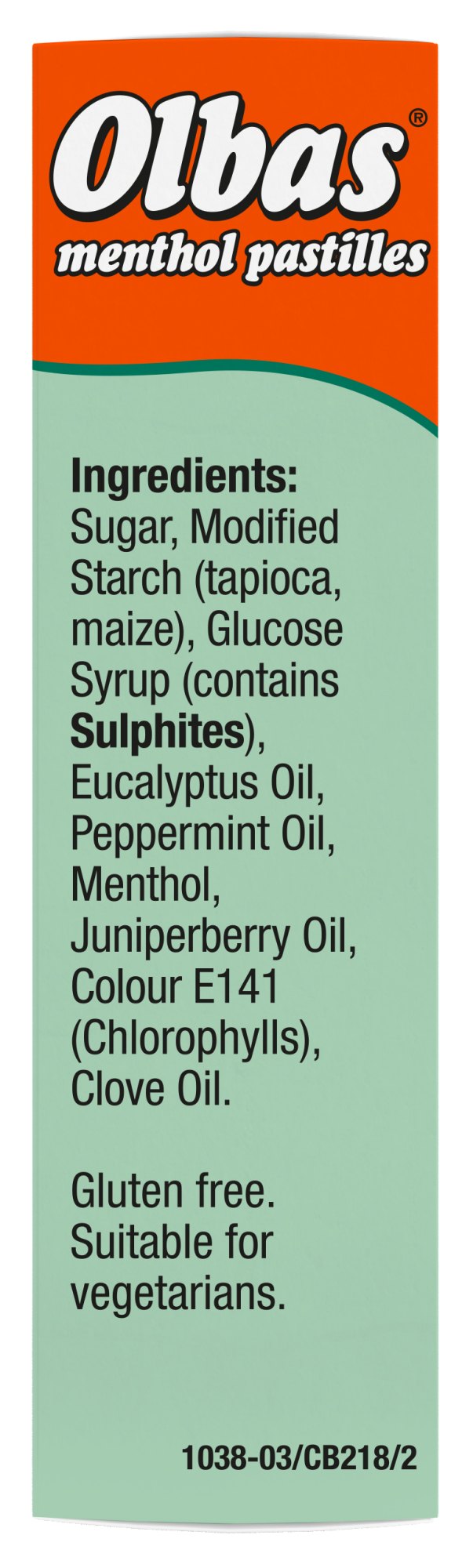 Olbas Menthol Pastilles Oil 45g