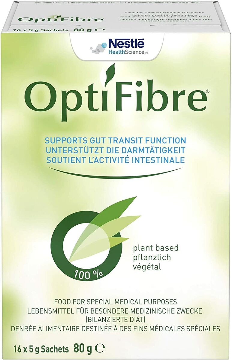 Optifibre Dietary Fibre Powder Sachets 5g x 16 x 6 Packs - Special Offer