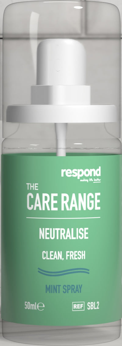 Respond Ostomist Odour Neutralising Mint Spray 100ml (50ml x 2) -   Respond Healthcare EasyMeds Pharmacy