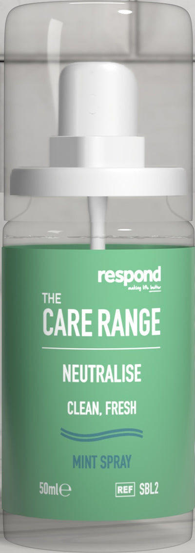 Respond Ostomist Odour Neutralising Mint Spray 100ml (50ml x 2)